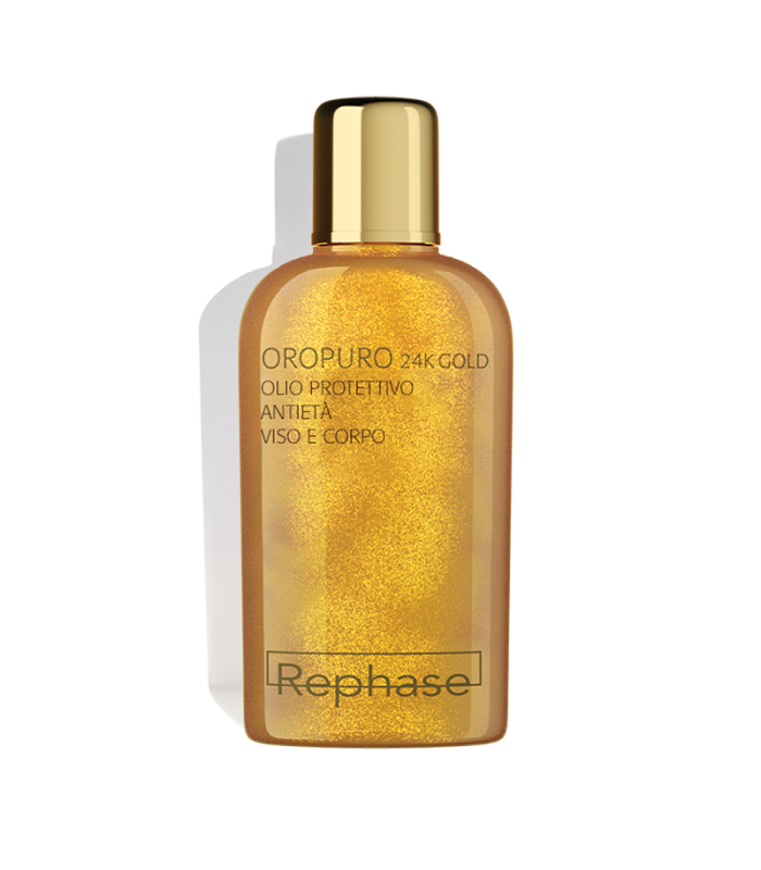 Oropuro 24K Gold, Trattamento Solare, Olio Protettivo