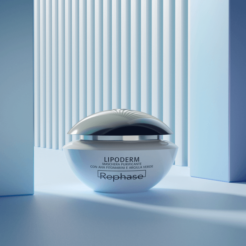 LIPODERM - PURIFYING MASK WITH MARINE AHAS AND GREEN CLAY