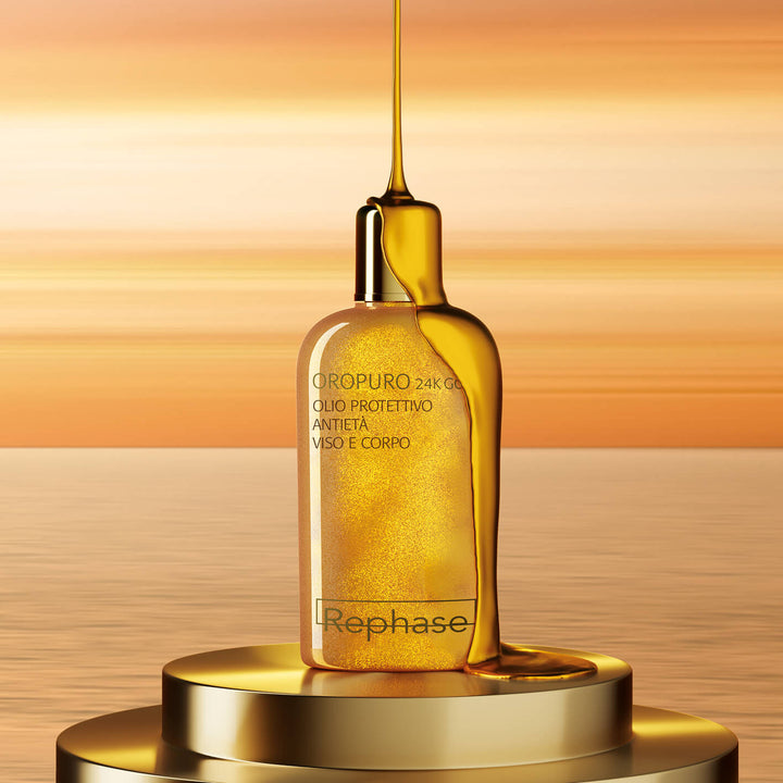 OROPURO 24K GOLD - PROTECTIVE OIL ANTI-AGING FACE AND BODY